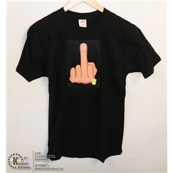 NEW RUDE HAND GESTURE T-SHIRT SIZE SMALL