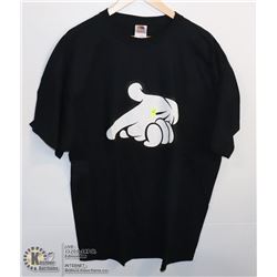 SHOOTER HAND GESTURE T-SHIRT SIZE 2X-LARGE