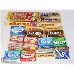 24 ASSORTED CHOCOLATE., CANDY AND MORE