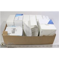 FLAT WITH 10 NEW BOXES OF VISTA PRINT