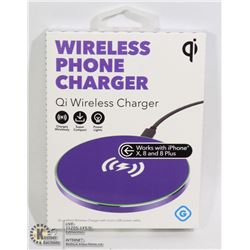 NEW GEMS QI WIRELESS PHONE CHARGER