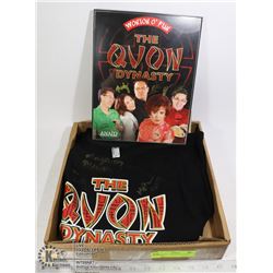 BOX WITH "THE QUON DYNASTY" SIGNED