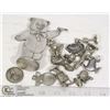 Image 1 : BAG - ASSORTED PEWTER FIGURES