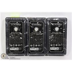 3 BARS OF PROMISE CBD AFRICAN BLACK MUD SOAP