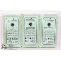 3 BARS OF PROMISE CBD ROSEMARY MINT WITH