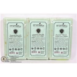 3 BARS OF PROMISE CBD ROSEMARY MINT WITH