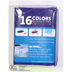 TOILET SENSOR NIGHT LIGHT 8 COLORS