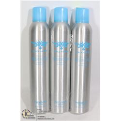 3 BOTTLES OF CRACK HAI R FIX FIRM HOLD FINISHING