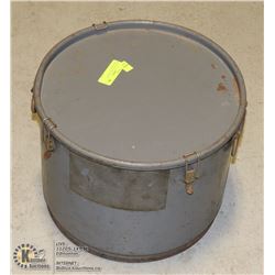 HEAVY DUTY LARGE METAL BUCKET WITH