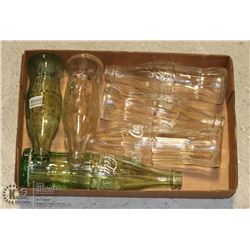 FLAT OF COKE BOTTLES