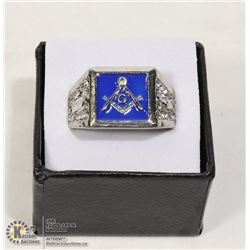 MENS MASONIC RING SIZE 11