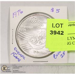 1976 5$ OLYMPIC COIN #28