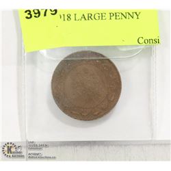 CAD 1918 LARGE PENNY