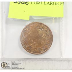 BRITISH 1881 LARGE PENNY