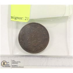 CAD 1901 LARGE PENNY