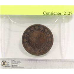 CAD 1859 LARGE PENNY