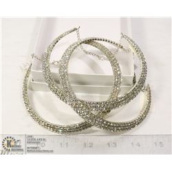 NEW 3 PCS PLATED WOMENS CHOCKERS