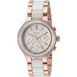 NEW DKNY CRYSTAL BEZEL CERAMIC BRACELET MSRP $355