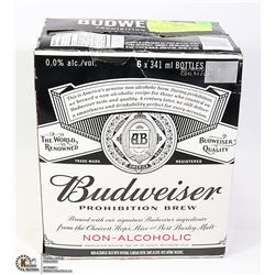 CASE OF NON-ALCOHOLIC BUDWEISER 6PACK