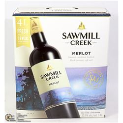 SAWMILL CREEK MERLOT 12.5% 4L