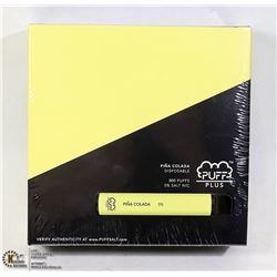 BOX WITH 10 PUFFS PLUS E-CIGARETTES ON CHOICE