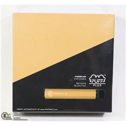 BOX WITH 10 PUFFS PLUS E-CIGARETTES ON CHOICE