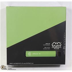 BOX WITH 10 PUFFS PLUS E-CIGARETTES ON CHOICE