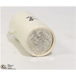 1994 MINT ROLL OF CANADA 50 CENT COINS