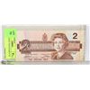 Image 1 : 1986 CANADIAN  REPLACEMENT $2 BILL