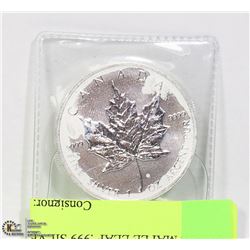 1 OUNCE MAPLE LEAF .999 SILVER