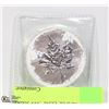 Image 1 : 1 OUNCE MAPLE LEAF .999 SILVER