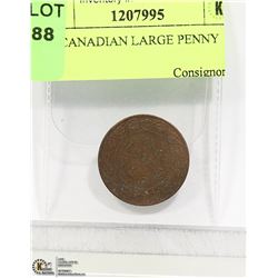 1910 CANADIAN LARGE PENNY