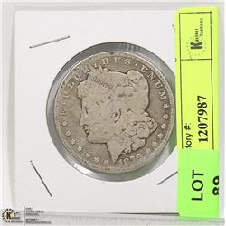 1879 USA MORGAN SILVER $1