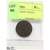 Image 1 : 1882 CANADIAN LARGE PENNY
