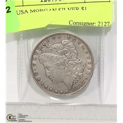 1897 USA MORGAN SILVER $1
