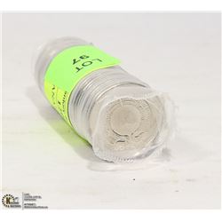 2000 AUG CANADIAN MINT ROLL OF QUARTERS