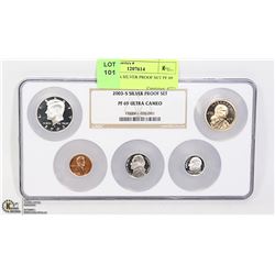 2003-S USA SILVER PROOF SET PF 69 NGC