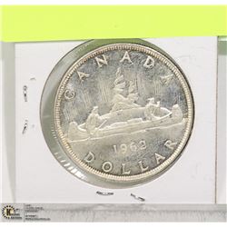 1962 CANADIAN DOLLAR COIN