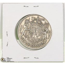 1942 CANADIAN COIN 50 CENT