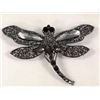 Image 1 : DRAGONFLY RHINESTONE BROOCH