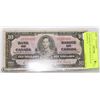 Image 1 : 1937 BANK OF CANADA $10 NOTE GEORGE VI
