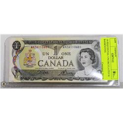 10-SEQUENTIAL UNCIRCULATED $1 BANKNOTES