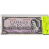 Image 1 : 1954 MODIFIED $10 BANKNOTE HIGH-GRADE