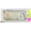 Image 1 : 1973 CANADIAN ASTERISK REPLACEMENT $1 BILL