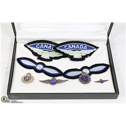 ESTATE ROYAL CANADIAN AIRFORCE SET OF WINGS,