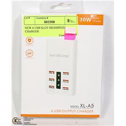 NEW 6 USB SLOT HIGHSPEED CHARGER