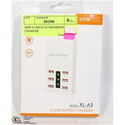 NEW 6 USB SLOT HIGHSPEED CHARGER