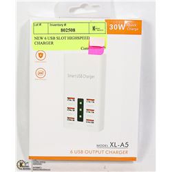 NEW 6 USB SLOT HIGHSPEED CHARGER