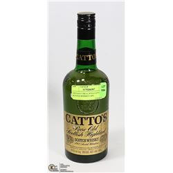 VINTAGE CIRCA 1970'S CATTO'S SCOTCH WHISKEY 40%