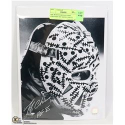 NHL BOSTON BRUINS GERRY CHEEVERS HOF SIGNED PHOTO